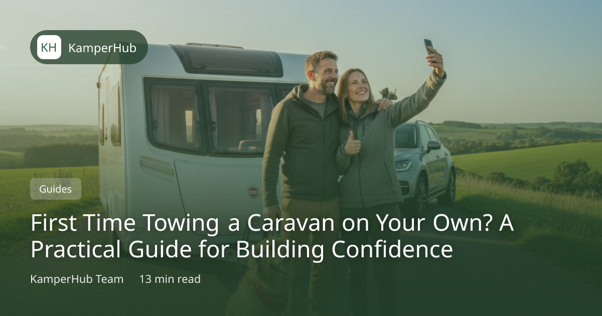 First Time Towing a Caravan on Your Own? A Practical Guide for Building ...