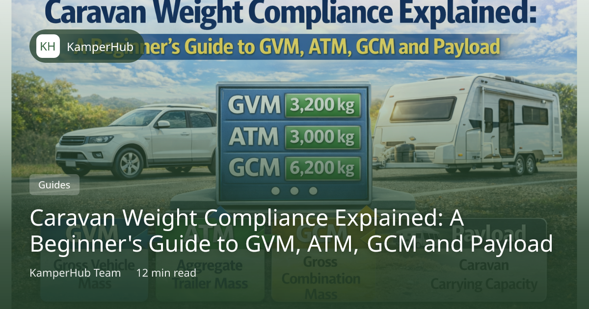 Caravan Weight Compliance Explained: A Beginner's Guide to GVM, ATM ...