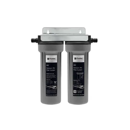 Puretec Caravan Filter Kit Twin Housing